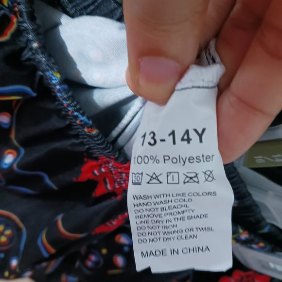 Boy Gamer Level Black Colorful pajama set - Picture 13 of 15